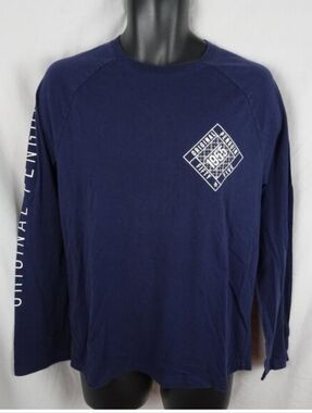 Original Penguin By Munsingwear 1955  Long Sleeves Blue Shirt Size M